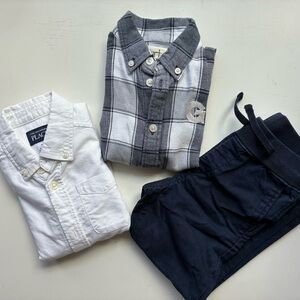 GAP Kids Formal Set - White, Gray, and Navy